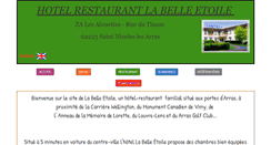 Desktop Screenshot of hotel-labelleetoile.fr